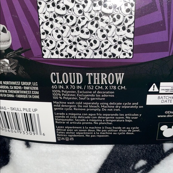 Nightmare Before Christmas Blanket - Picture 3 of 6